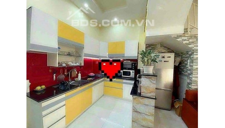 Nhà HXH KHU VIP BÀU CÁT, Trung Lang, GIÁ 6 TỶ, 43m2, 3 tầng, 3 ngủ, sát mặt tiền, tặng nội thất cao cấp